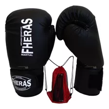 Luva Fheras 16 Oz De Boxe Muay Thai Kickboxing Tradicional