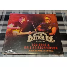 Lou Reed & Kris Kristofferson -the Bottom Line - 2 Cds Impo