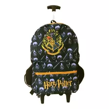 Mochila Harry Potter Rodinhas Juvenil Escolar Infantil