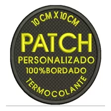 Patch Bordado Termo Personalizado Por Você Até 10 Cm X 10 Cm