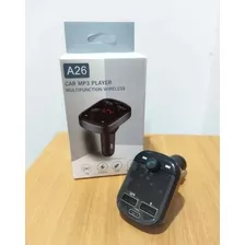 Adaptador Via Fm Para Radio De Vehiculos Con Función,usb A26