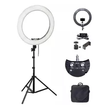 Ring Light Led Rl 18p 80w Profissional Grande + Tripé + Nf