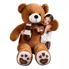 Urso Pelúcia Gigante 140 Cm Teddy Bear Pronta Entrega