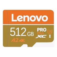 Tarjeta Micro Sd Lenovo 512gb Pro Plus Clase 10 4k