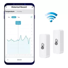 Sensor Temperatura Y Humedad, Wifi - App Tuya Alexa