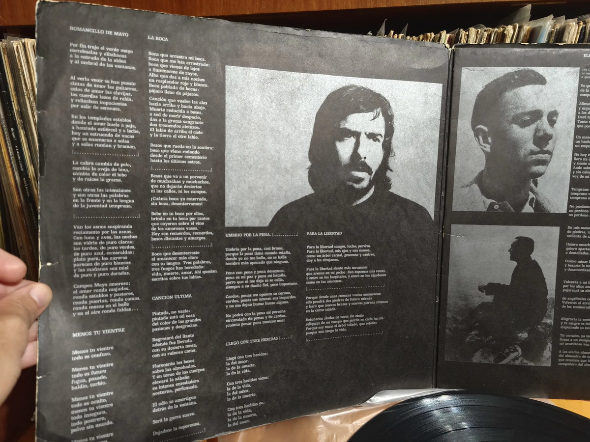 Joan Manuel Serrat - MIGUEL HERNANDEZ - vinilo 1972