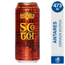 Cerveza Antares Scotch Lata Artesanal Pack X6 - 01mercado