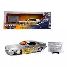 1969 Chevrolet Camaro Zamac Flamas 20 Aniversario Jada 1/24