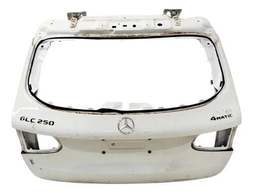 Tampa Traseira Mercedes Glc 250 2016 2017 2018 Branco