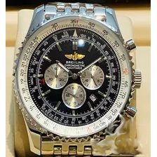 Relógio Automático Breitling Navitimer Preto 