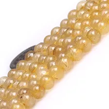 Joe Foreman Yellow Rutilated Quartz Beads Para La Fabricacir