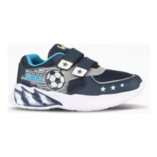 Zapatillas Diseño Pelota Futbol Gol Goal Con Luces Footy