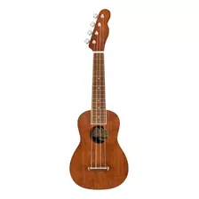 Fender Ukelele Starter Pack Soprano Kit Funda Soporte Correa