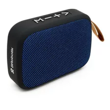 Bocina Bluetooth, Con Radio Fm Y Puerto Usb Brobotix Color Azul