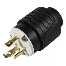 Hqrp Conector De Cable De Ee. Uu. Nema L5-30p, Enchufe De Bl