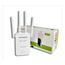 Expansor De Señal Wifi De 300 Mbps, Enrutador, 4 Antenas De Baja Tensión, Color Blanco, Bivolt