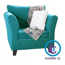 Sillon Trento 1 Cuerpo Chenille Fullconfort Premium