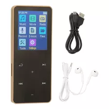 Reproductor Musical Mp3 Mp4 Portátil Con Bluetooth