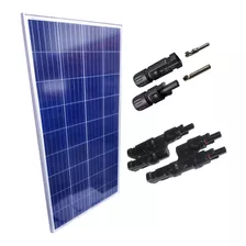 Placa Solar 150w 12v + Conector Paralelo Mc4 Y