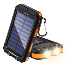 Banco De Energía Solar, 38800mah Cargador Portátil De...