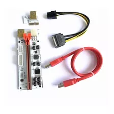 Riser Pci-e 16x A 1x - Ext X Usb 60cm - Mineria V 010s - Rig