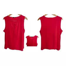 Camisa- Blusa - Remera - Musculosa Nine West X L Roja-