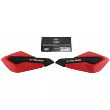 Polaris Protectores De Mano Para Moto De Nieve Roja