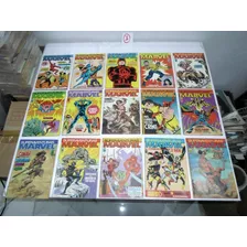 Superaventuras Marvel 1982 Quase Banca Completa Abril + Dic