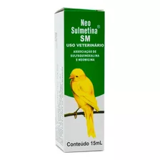 Neo Sulmetina Sm 15ml - Diarréia Infeccões Bactérias Aves