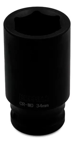 Llave Tubo Bremen 34 Mm Impacto Enc 3/4 Largo 90mm 8280 Dgm Color Negro