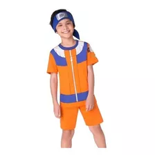 Pijama Infantil Manga Curta Menino Naruto