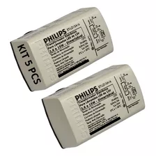 Kit 5 Transformadores Philips Dimerizavel Led 2.6w-15w 127v