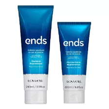 Lowell Ends Kit Shampoo 240ml+ Máscara Regeneradora 200ml