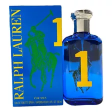 Perfume Polo Big Pony #1 (blue) Ralph Lauren Men Edt 100 Ml