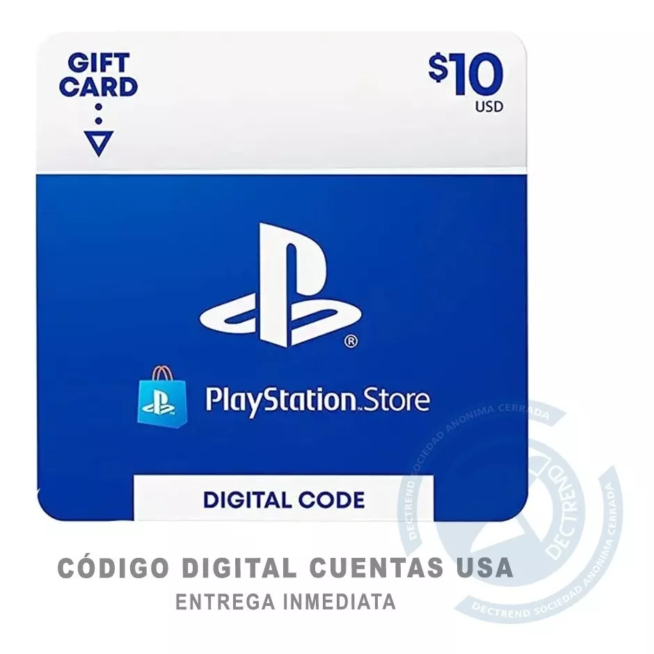 Playstation Store Gift Card $10 | Código Digital | Usa