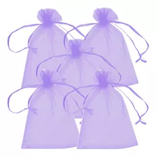 Bolsas De Accesorios, Mxpob-005, 5 Pzas, Tela, Morado, Bolsa