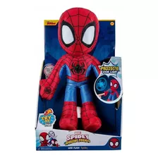 Peluche Spidey 25 Cm Con Proyeccion De Luz 