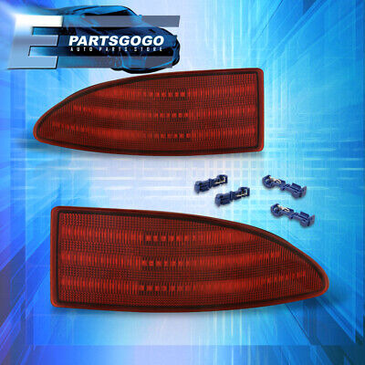 For 06-13 Lexus Is250 Is350 Red Led Rear Bumper Reflecto Aac Foto 4