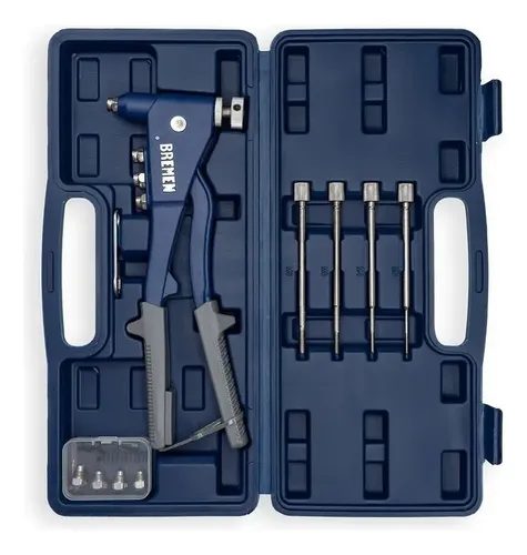 Remachadora Dual En Kit (pop Y Roscados) Bremen 8185 Cantidad De Boquillas 4
