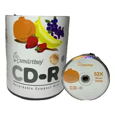 300 Cd-r Smartbuy Logo 700 Mb 80minutos 52x Original