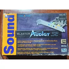 Placa Soundblaster Audigy Se. Modelo Sb0570l4. En Caja. Comp