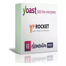 Yoast Seo Premium + Elementor Pro + Wp Rocket - Atualizado