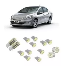 Kit Lâmpadas Leds Peugeot 408 