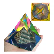 Pirâmide De Cristal Gran Piramide Ornamento Zen Meditação