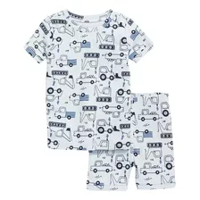 Pijama Niño Old Navy Snug Fit Estampado Set & Multicolor