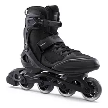 Patins Inline Masculino Fit 100 Oxelo Preto