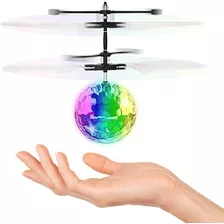 Mini Drone Esfera Voladora Con Luces Y Sensor De Proximidad