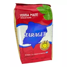 Yerba/erva Mate Argentina Taragui 500g Pacote Com 6 Unidades