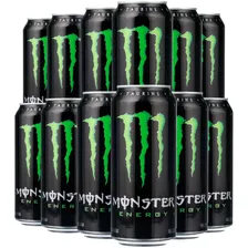 Bebida Energizante Monster Energy 473ml Green X12