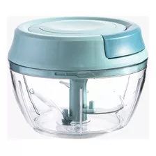 Mini Processador Manual De Alimentos 3 Laminas Cook 500ml